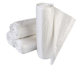 Vu Thru Can Liners. .95 mil. 56 gal. (Glutton). 42.5 X 48 in. Natural. 100/case. ***SPECIAL ORDER  NON-RETURNABLE **  MUST PURCHASE IN INCREMENTS OF 9 CASES *****