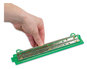 A Picture of product AVT-MCG600AS McGill™ Trident Binder Punch 6-Sheet Three-Hole, 1/4" Holes, Assorted Colors