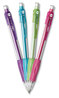 A Picture of product BIC-41021 BIC® Velocity® Original Mechanical Pencil 0.9 mm, HB (#2), Black Lead, Assorted Barrel Colors, 5/Pack