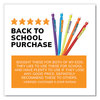 A Picture of product BIC-MPCE144EBLK BIC® Xtra-Smooth Bright Edition Mechanical Pencils 0.7 mm, HB (#2), Black Lead, Assorted Barrel Colors, 24/Pack, 6 Packs/Carton