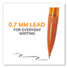 A Picture of product BIC-MPCE144EBLK BIC® Xtra-Smooth Bright Edition Mechanical Pencils 0.7 mm, HB (#2), Black Lead, Assorted Barrel Colors, 24/Pack, 6 Packs/Carton