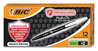 A Picture of product BIC-MPCMA11 BIC® PrevaGuard Media Clic Mechanical Pencils 0.7 mm, HB (#2), Black Lead, 6 Barrel/6 Blue Barrel, Dozen