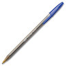 A Picture of product BIC-MSBP241BLU BIC® Cristal® Xtra Bold Ballpoint Pen Stick, 1.6 mm, Blue Ink, Clear Barrel, 24/Pack