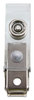 A Picture of product BAU-68010 SICURIX® ID Strap Clips 0.38" x 2.75", Clear, 25/Pack