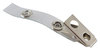 A Picture of product BAU-68010 SICURIX® ID Strap Clips 0.38" x 2.75", Clear, 25/Pack