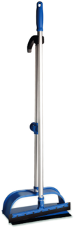 Contec Floor Squeegee and Dustpan with Bag Holder.