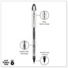 A Picture of product UBC-61233PP uniball® Refill for Vision Elite™ Roller Ball Pens Bold Conical Tip, Black Ink, 2/Pack