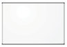 A Picture of product UBR-2808U0001 U Brands PINIT Magnetic Dry Erase Board 70 x 47, White Surface, Silver Aluminum Frame