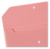 A Picture of product UBR-6601U0112 U Brands U-Eco™ Document Holder 0.59" Expansion, 1 Section, Snap Button Closure, Letter Size, Assorted Colors, 10/Pack