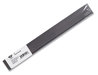 A Picture of product UBR-FM1310 U Brands Magnetic Data Cards Card Holders, 2 x 1, Black, 25/Pack