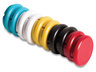 A Picture of product UBR-IM140909 U Brands Board Magnets Circles, Assorted Colors, 0.75" Diameter, 10/Pack