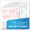 A Picture of product TOP-22993MISC TOPS™ 5-Part 1099-MISC Tax Forms Fiscal Year: 2023, Five-Part Carbonless, 8.5 x 5.5, 2 Forms/Sheet, 50 Total