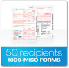 A Picture of product TOP-22993MISC TOPS™ 5-Part 1099-MISC Tax Forms Fiscal Year: 2023, Five-Part Carbonless, 8.5 x 5.5, 2 Forms/Sheet, 50 Total