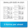 A Picture of product TOP-22993NEC TOPS™ 5-Part 1099-NEC Tax Forms Fiscal Year: 2023, Five-Part Carbonless, 8.5 x 3.5, 3 Forms/Sheet, 50 Total