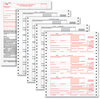 A Picture of product TOP-2299NEC TOPS™ 4-Part 1099-NEC Continuous Tax Forms Fiscal Year: 2023, Four-Part Carbonless, 8.5 x 5.5, 2 Forms/Sheet, 24 Total