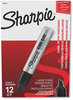A Picture of product SAN-15001A Sharpie® King Size™ Permanent Marker Broad Chisel Tip, Black, Dozen