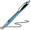 A Picture of product RED-132501 Schneider® Slider® Rave XB Ballpoint Pen Retractable, Extra-Bold 1.4 mm, Black Ink, Black/Light Blue Barrel
