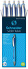 A Picture of product RED-132503 Schneider® Slider® Rave XB Ballpoint Pen Retractable, Extra-Bold 1.4 mm, Blue Ink, Blue/Light Barrel