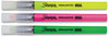 A Picture of product SAN-1950748 Sharpie® Clearview Pen-Style Highlighter Assorted Ink Colors, Chisel Tip, Barrel 3/Pack