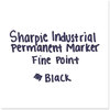 A Picture of product SAN-2003898 Sharpie® Industrial Permanent Marker Value Pack, Fine Bullet Tip, Black