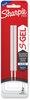 A Picture of product SAN-2141127 Sharpie® S-Gel 0.7 mm Pen Refills Medium Bullet Tip, Blue Ink, 2/Pack