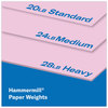 A Picture of product HAM-102269 Hammermill® Colors Print Paper 20 lb Bond Weight, 8.5 x 11, Lilac, 500/Ream