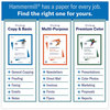 A Picture of product HAM-103119 Hammermill® Colors Print Paper 20 lb Bond Weight, 8.5 x 11, Salmon, 500/Ream