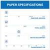A Picture of product HAM-103119 Hammermill® Colors Print Paper 20 lb Bond Weight, 8.5 x 11, Salmon, 500/Ream
