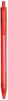 A Picture of product PAP-1951252 Paper Mate® InkJoy™ 100 RT Retractable Ballpoint Pen Medium 1 mm, Red Ink, Translucent Barrel, Dozen