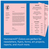 A Picture of product HAM-103382 Hammermill® Colors Print Paper 20 lb Bond Weight, 8.5 x 11, Pink, 500/Ream