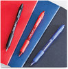 A Picture of product PAP-2095469 Paper Mate® Profile™ Retractable Gel Pen Medium 0.7 mm, Assorted Ink and Barrel Colors, 4/Pack