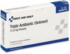 A Picture of product FAO-12001 PhysiciansCare® by First Aid Only® Antibiotic Ointment Kit Refill Triple Packet, 12/Box