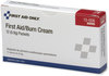 A Picture of product FAO-13006 PhysiciansCare® by First Aid Only® Antibiotic Ointment Kit Refill Burn Cream Packets, 0.1 g Packet, 12/Box