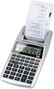 A Picture of product CNM-2203C01 Canon® P1-DHV 12-Digit Palm Printing Calculator Purple Print, 2 Lines/Sec