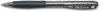 A Picture of product BIC-BU3P18BLK BIC® BU3™ Retractable Ballpoint Pen Medium 1 mm, Black Ink, Smoke/Black Barrel, 18/Pack