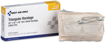 First Aid Only™ 24 Unit ANSI Class A+ Refill 40" x 56" Muslin Triangular Bandage