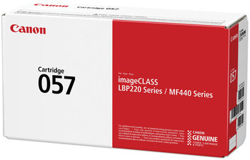Canon® 3009C001, 3010C001 Toner (CRG-057) 3,100 Page-Yield, Black