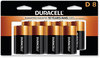 A Picture of product DUR-MN13R8DW Duracell® CopperTop® Alkaline Batteries D 8/Pack