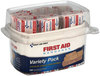 A Picture of product FAO-90095 PhysiciansCare® by First Aid Only® Bandage Box Kit Bandages, Assorted, 150 Pieces/Kit