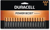 A Picture of product DUR-MN2400B16Z Duracell® Power Boost CopperTop® Alkaline Batteries AAA 16/Pack