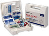 A Picture of product FAO-90588 First Aid Only™ Bulk ANSI 2015 Compliant Kit Class A Type I and II for 25 People, 89 Pieces, Plastic Case