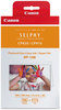 A Picture of product CNM-8568B001 Canon® 8568B001 Ink & Paper Pack (RP-108) Ink/Paper Combo, 50 Page-Yield, Tri-Color