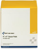 A Picture of product FAO-J213 First Aid Only™ Sterile Pads Gauze 4 x 50/Box