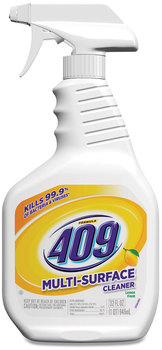 Formula 409® Multi-Surface Cleaner Spray. 32 oz. Lemon scent. 9 bottles/carton.