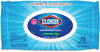 A Picture of product CLO-31430 Clorox® Disinfecting Wipes, Easy Pull Pack. 1-Ply. 8 X 7 in. White. Fresh scent. 75 towels/box.