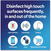 A Picture of product CLO-31430 Clorox® Disinfecting Wipes, Easy Pull Pack. 1-Ply. 8 X 7 in. White. Fresh scent. 75 towels/box.