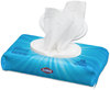 A Picture of product CLO-31430 Clorox® Disinfecting Wipes, Easy Pull Pack. 1-Ply. 8 X 7 in. White. Fresh scent. 75 towels/box.