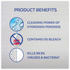A Picture of product RAC-96084 LYSOL® Brand Toilet Bowl Cleaner with Hydrogen Peroxide Ocean Fresh, 24 oz, 2/Pack, 4 packs per case.