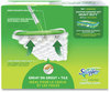 A Picture of product PGC-77197 Swiffer® Heavy-Duty Dry Refill Cloths. 10.3 X 7.8 in. White. 20/pack, 4 packs/carton.