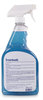 A Picture of product BWK-47112A Boardwalk® Industrial Strength Glass Cleaner with Ammonia 32 oz Trigger Spray Bottle